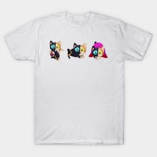 Lucchi the Chimera short tailed kitten 9 T-Shirt